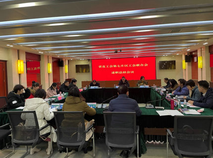 省直单元第七片区工会结合会工会主席述职会议在ng电子游戏公司召开