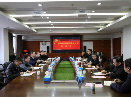 长江委陆管局与ng电子游戏公司互换座谈